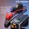 robo 4'ü 1 Arada Lastik Şişirici - Akü Takviye Cihazı - Powerbank - Led Işık