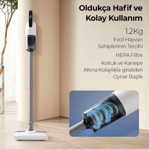 robo islak Kuru sarjli tobasiz dikey supurge 7