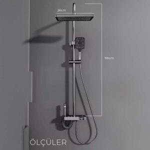 robo dijital led gostergeli piyano tuslu termostatik banyo batarya dus sistemi bakir ve pirinc ic govde 8 2