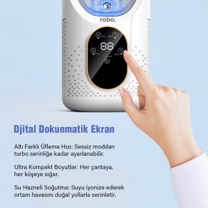 robo kisisel tasinabilir mini klima 5