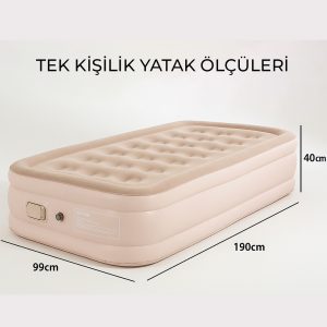 robo Tek Kişilik Şişme Yatak