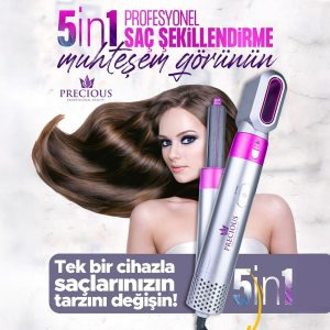 robo 5'i 1 Arada Precious Serisi Saç Şekillendirici